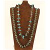 Image 1 : Lot of 2 Navajo Turquoise Necklaces
