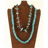 Image 1 : Lot of 2 Navajo Turquoise Necklaces