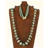 Image 1 : Navajo Turquoise Necklace & Jockla