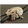 Image 2 : Mens Indian Chief Bolo Tie