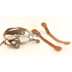 Pair of Renalde Engraved Spurs