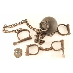 Ball and Chain with Handcuffs