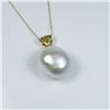 Image 2 : Incredible Baroque South Sea Pearl Pendant