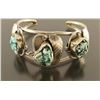 Image 1 : Old Navajo 3 Stone Cuff