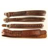 Image 2 : Lot of 4 Antique Cartridge Belts
