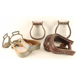 Lot of (3) Stirrups and (2) Singles