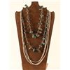 Image 1 : Lot of 3 beaded Necklaces