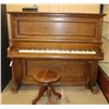 Image 1 : Antique Baus Upright Piano