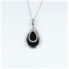 Image 3 : Graceful Tear Drop Shaped Black Onyx