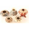 Image 2 : Lot of (9) Miniature Casa Grande Pots