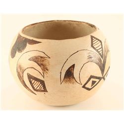 Old Zuni Polychrome Pot