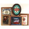 Image 1 : Lot of (5) Beer Mirrors
