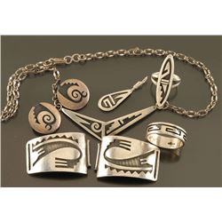 Hopi Sterling Jewelry Lot
