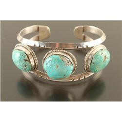Navajo Three Stone Cuff