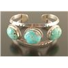 Image 1 : Navajo Three Stone Cuff