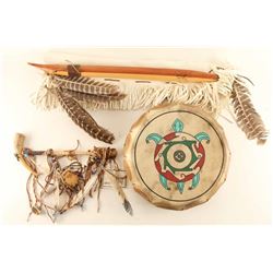 Lot of (3) Native American Items