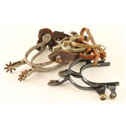 Lot of (3) Pairs of Spurs