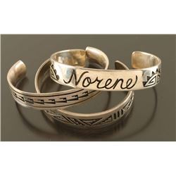 Lot of 3 Sterling Hopi Cuff