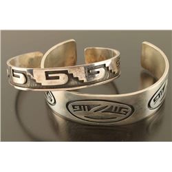 Lot of 2 Hopi Cuffs