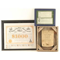 Historical Documents Lot