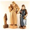 Image 2 : Lot of (3) Carved Religious Figures