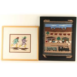 Lot of (2) Pieces of Art