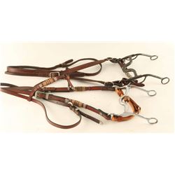 Lot of (2) Headstalls
