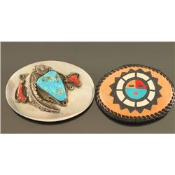 Lot of 2 Belt Buckles