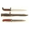 Image 2 : Lot of (3) Bayonets