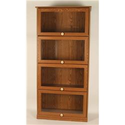 Contemporary Veneer Bookcase