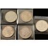 Image 1 : Lot of 5 Morgan Silver Dollars
