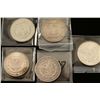Image 2 : Lot of 5 Morgan Silver Dollars