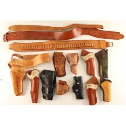 Lot of Leather and Holsters
