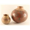 Image 2 : Lot of (2) Casa Grande Polychrome Pots