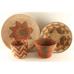 Lot of (4) Southwest Baskets