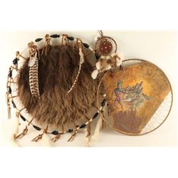 Lot of (3) Indian Wall Hangings