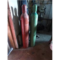 OXY & ACETYLENE BOTTLES