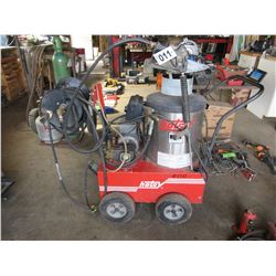 HOTSY PRESSURE WASHER C/W HOSE REEL
