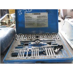MASTERCRAFT WET SHARPENER, TAP & DIE SET