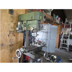 JET 16 DRILLING MACHINE C/W 3 CHUCKS & VISE