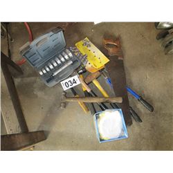 10 PC BEARING RACE & SEAL DRIVER SET, HD BATTERY TERMINALS