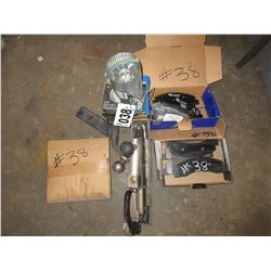 AIR SANDER, HITCH, BRAKE PADS, 60' ROLLER CHAIN