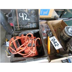 GRINDING WHEELS, LIGHT TESTER, B&D ROUTER