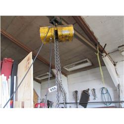 1 TON CHAIN HOIST (WORKING)