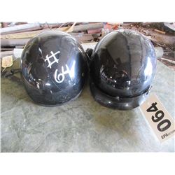 2 HELMETS