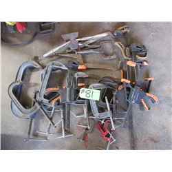 MISC CLAMPS, VICE GRIPS FOR WELDING, C-CLAMPS