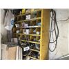 Image 7 : YELLOW BOLT BIN C/W MISC, FLUORESCENT TUBES, FUEL PUMPS, FILTERS, PULLEYS (UNDER STAIRS)