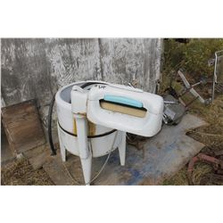 MAYTAG RINGER WASHER, CART, HEATER