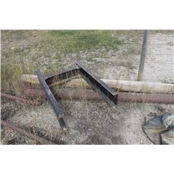 PIPE, FRAME, SCRAP STEEL, PROPANE TANKS