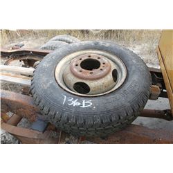 TRUCK TIRE & RIM